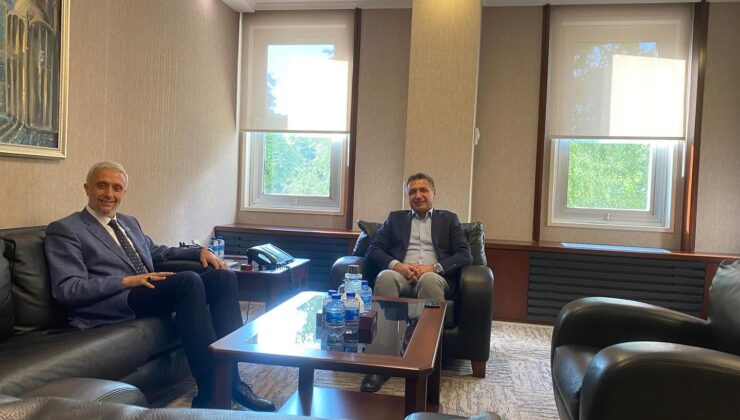 Milletvekili Biçer, Özelleştirme İdaresi Başkanı Haykır’ı ziyaret etti