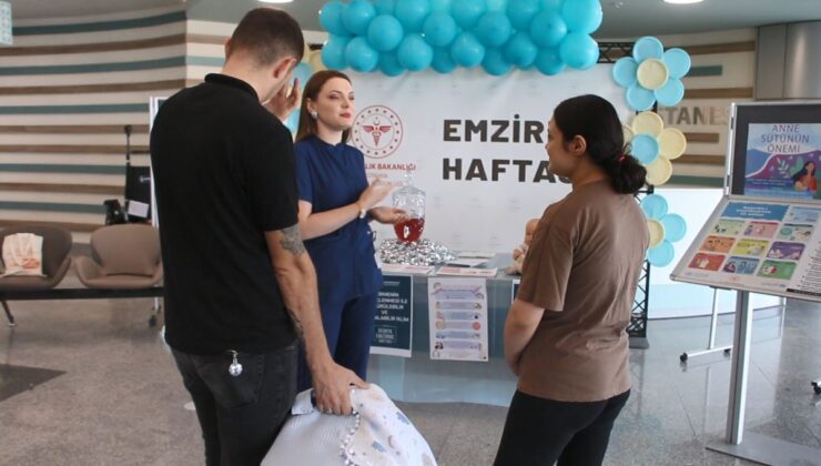Şehir Hastanesi’nde Dünya Emzirme Haftası farkındalık etkinliği