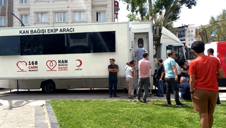 Termos hediyeli kan bağışı kampanyası başladı