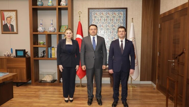 Kaymakamlardan Vali Işın’a veda ziyareti