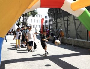 Kur’an Kursu öğrencileri sporla buluştu