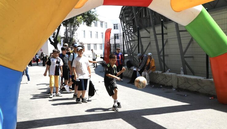 Kur’an Kursu öğrencileri sporla buluştu