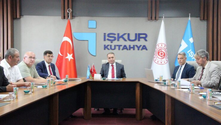 İstihdam ve mesleki eğitim çalışmaları ele alındı