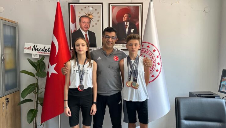 Yetenek taramasıyla keşfedilen Gedizli sporculardan tarihi başarı