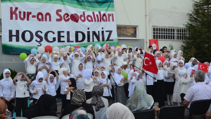 Kavaklı Kız Kur’an Kursu’nda kapanış programı yapıldı