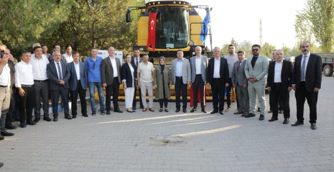 18 milyon TL’lik makine parkı hizmete açıldı