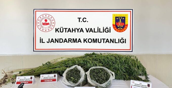Uyuşturucu operasyonu: 472 gram esrar ve kenevir ele geçirildi