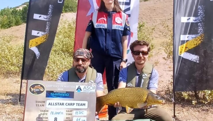 Kütahya ekibi sportif balıkçılıkta rekor kırdı