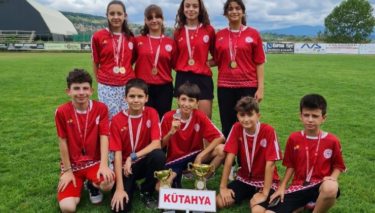 Kütahyalı sporculardan Türkiye Şampiyonası’nda büyük başarı