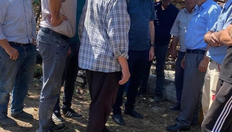 AK Parti’den yangın mağdurlarına ziyaret
