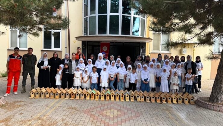 Orman işletme şefleri miniklerle buluştu