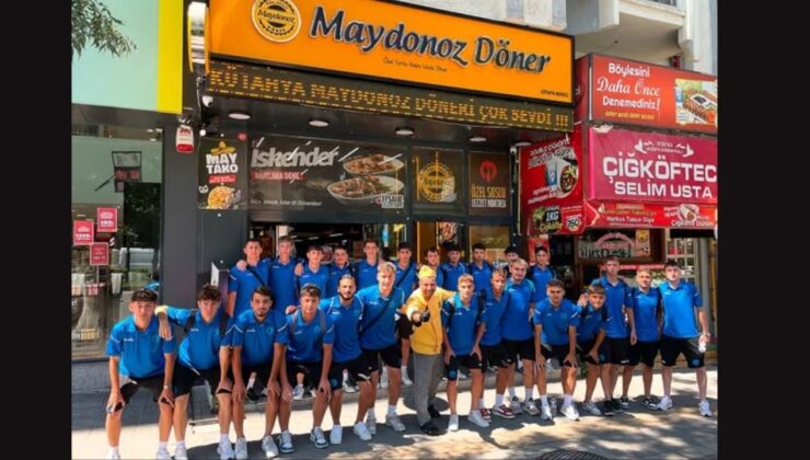 Maydonoz Döner’den Mavi Şimşeklere moral yemeği