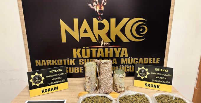 Şüphe üzerine durdurulan şahsın üzerinde uyuşturucu bulundu