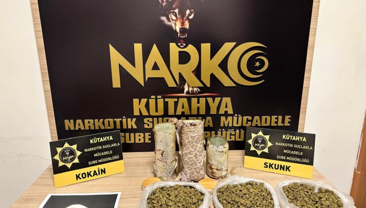 Şüphe üzerine durdurulan şahsın üzerinde uyuşturucu bulundu