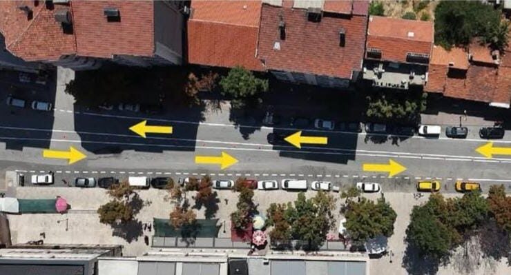Sürücülerin dikkatine! Cumhuriyet Caddesi çift yönlü trafiğe açılıyor