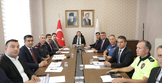 Üniversite ve yurtlarda alınacak güvenlik tedbirleri görüşüldü
