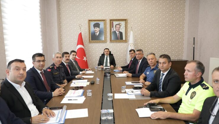 Üniversite ve yurtlarda alınacak güvenlik tedbirleri görüşüldü