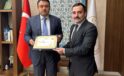 Vali Musa Işın, Kaymakam Bağcı’yı makamında ağırladı