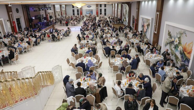 Gaziler ve aileleri onuruna akşam yemeği düzenlendi