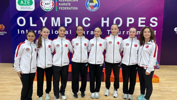Tavşanlılı sporcular Azerbaycan’dan madalyalarla döndü