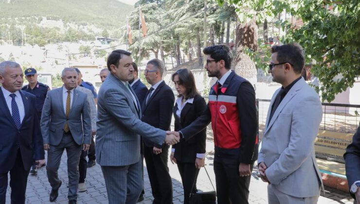 Vali Musa Işın’dan Şaphane ziyareti