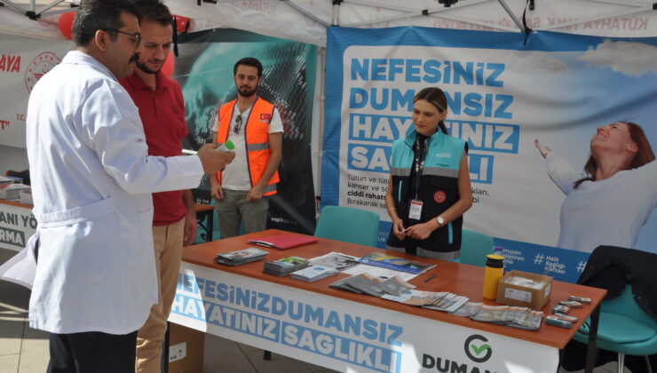 Halk Sağlığı Haftası kapsamında bilgilendirme stantları açıldı