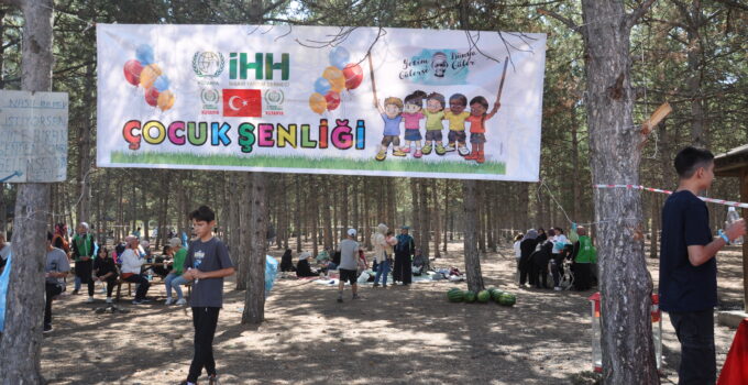 Yetim çocuklar için piknik etkinliği düzenlendi