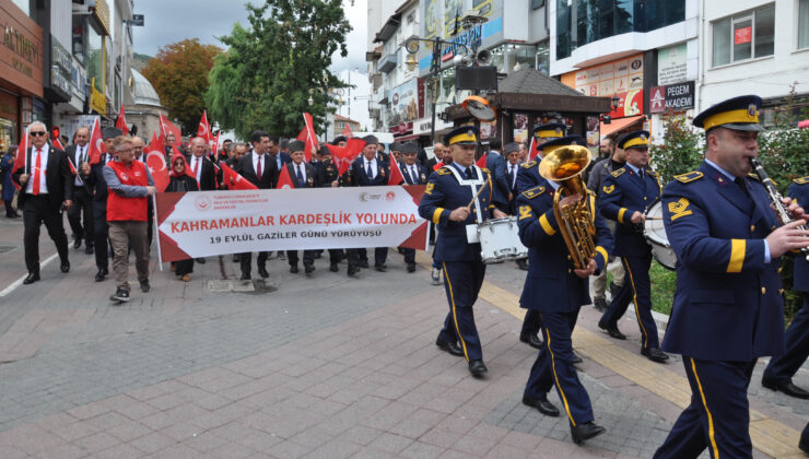 19 Eylül Gaziler Günü coşkulu bir törenle kutlandı
