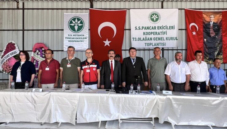 Kütahya Pancar Ekicileri Kooperatifi genel kurulu yapıldı
