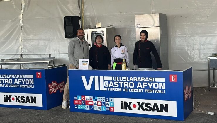 Gedizli öğrencilerden Gastro Afyon’da gururlandıran başarı
