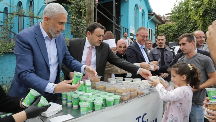 Geleneksel ahilik pilavı ve tatlı ikramı gerçekleştirildi