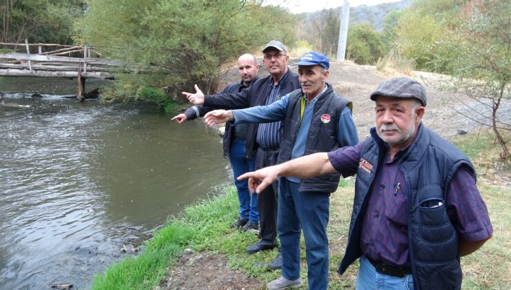 Porsuk çayındaki kirlilik köy sakinlerini mağdur etti