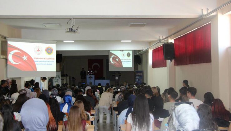 Jandarmadan 550 öğrenciye madde bağımlılığı eğitimi