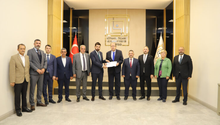 MHP heyeti KUTSO’yu ziyaret etti