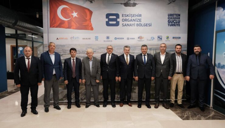 Gediz heyetinden Eskişehir OSB’ye ziyaret