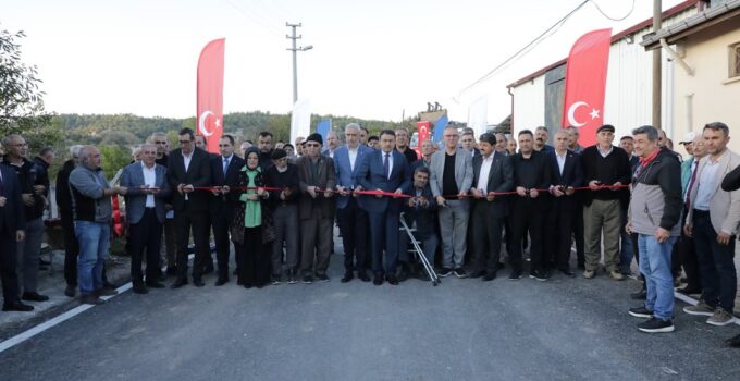 Başköy–Göbel arası 4 kilometrelik yol açıldı