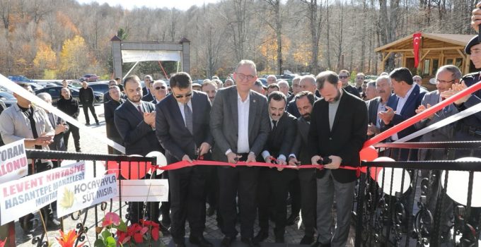 Doğanın kalbinde ‘Çadır Restoran’ hizmete açıldı