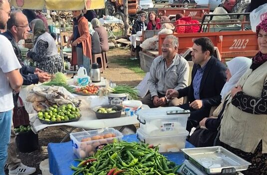 Vali Musa Işın’dan Sofuköy pazarına ziyaret