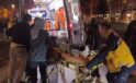 Otomobil ile motosiklet çarpıştı: 1’i ağır 2 yaralı