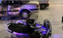 Motosiklet ile otomobil çarpıştı: 2 yaralı