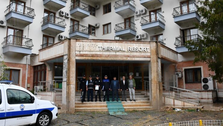 Tahliye edilen Emet Termal Otel yeniden hizmete açılacak