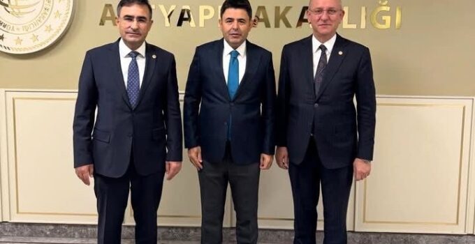 Milletvekili Demir, Bakan Yardımcısı Boyraz ile görüştü
