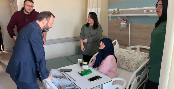 Tedavisi tamamlanan Milletvekili Bayırcı’dan hastane ziyareti