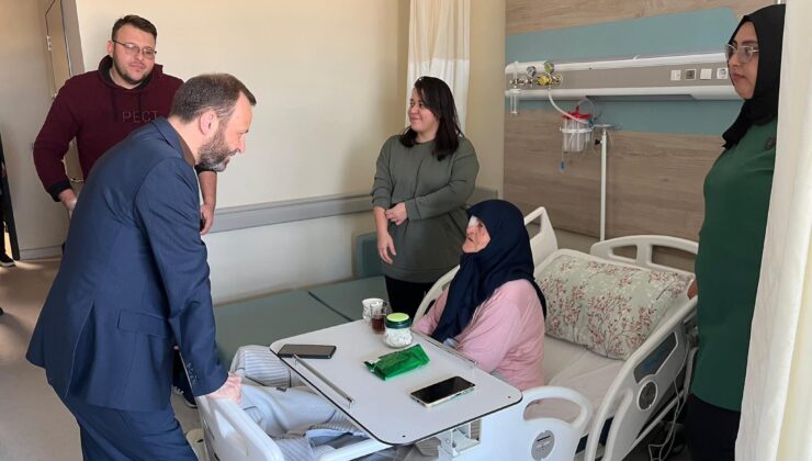 Tedavisi tamamlanan Milletvekili Bayırcı’dan hastane ziyareti