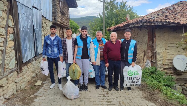 Yangın mağduru ailelere yardım eli