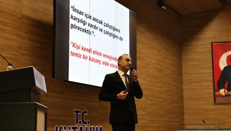 Belediye personeline yönelik ‘iş ahlakı’ eğitimi