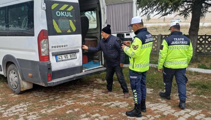 Okul servislerine denetim yapıldı