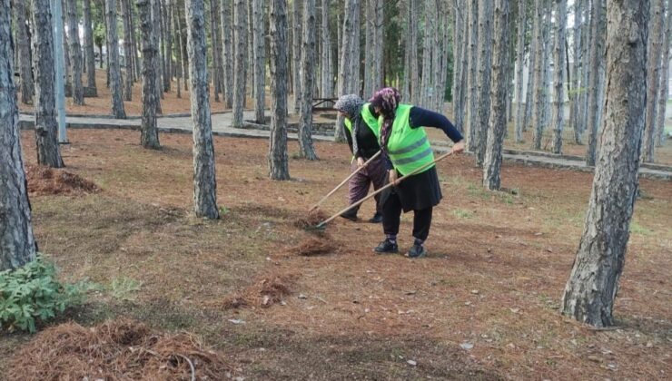 Gediz Belediyesi parkları yeniliyor
