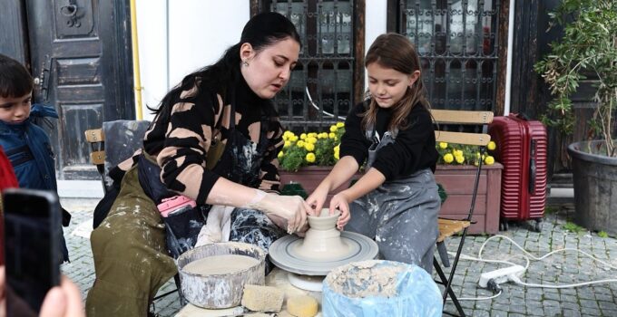 Germiyan Sokağı’ndaki etkinlik renkli görüntülerle sona erdi