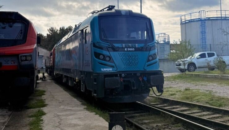 Yerli ürün yerli ve milli lokomotif Tavşanlı raylarında